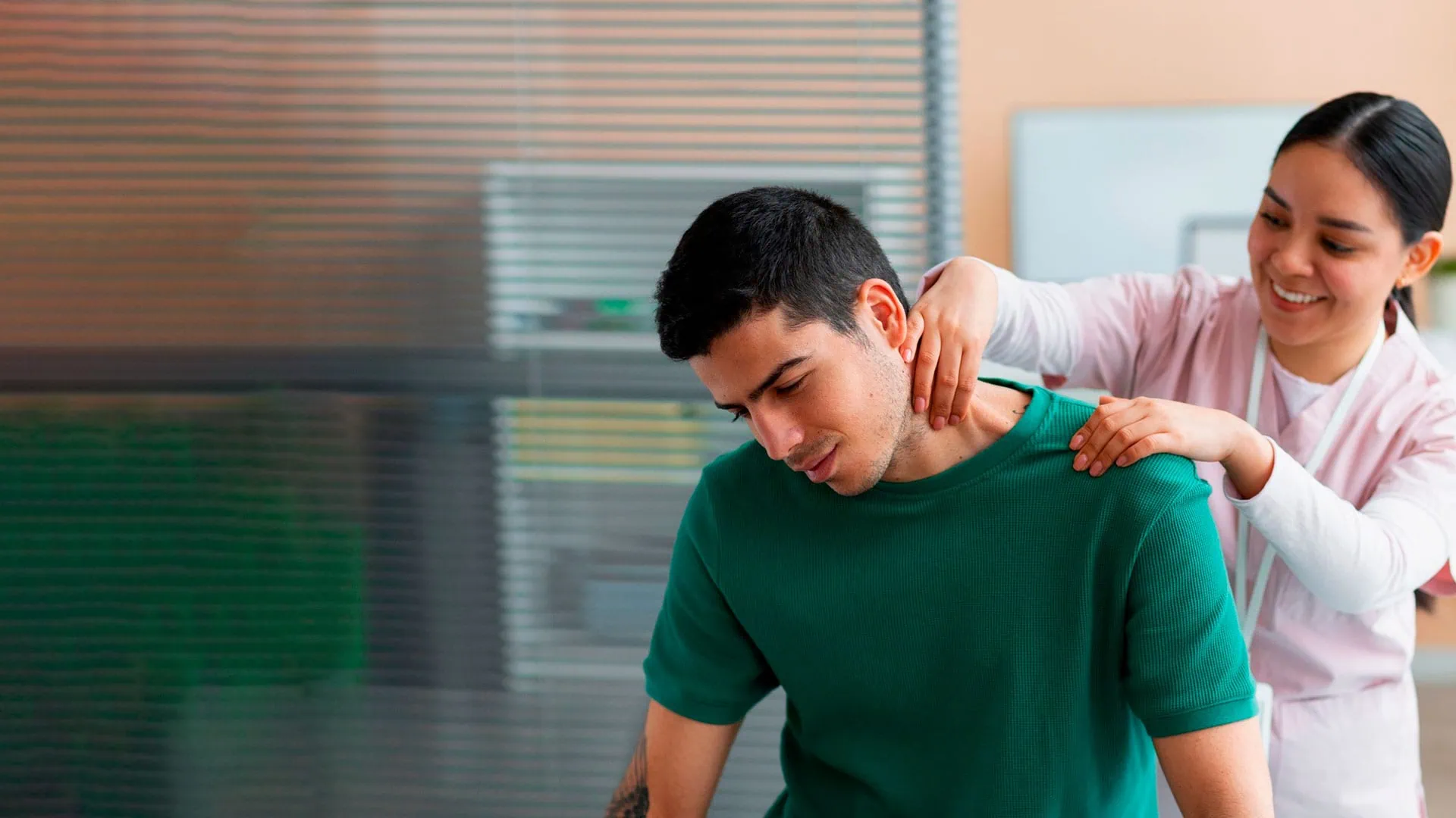 Chiropractic treatment consultation